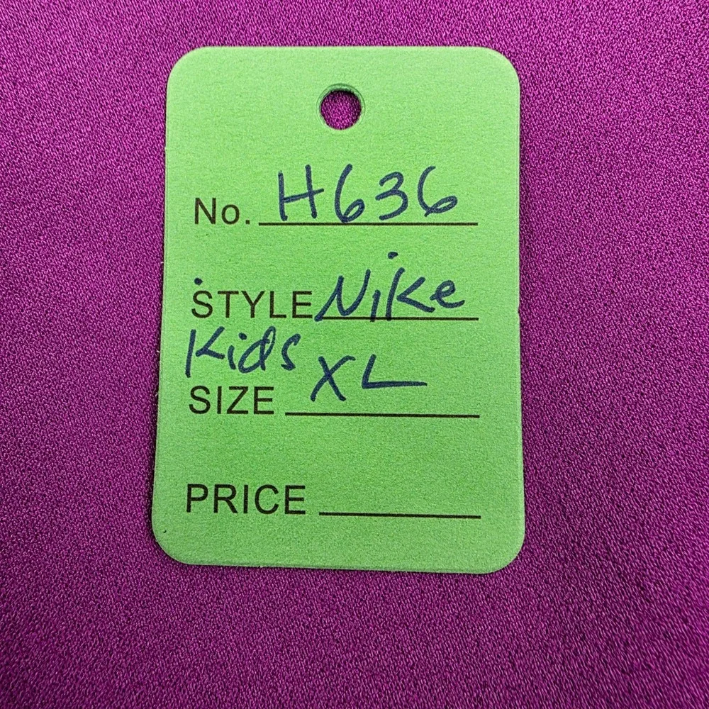 Nike Kids Dri-FIT Purple Graphic Pullover Hoodie Sweatshirt XL H636